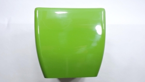 Obal na kvetináč plastový COUBI hranatý zelený 24cm