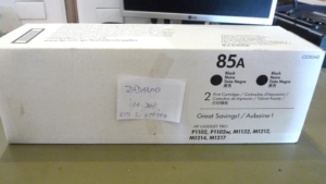 toner laserový HP 285A 85A CE285A zadarmo